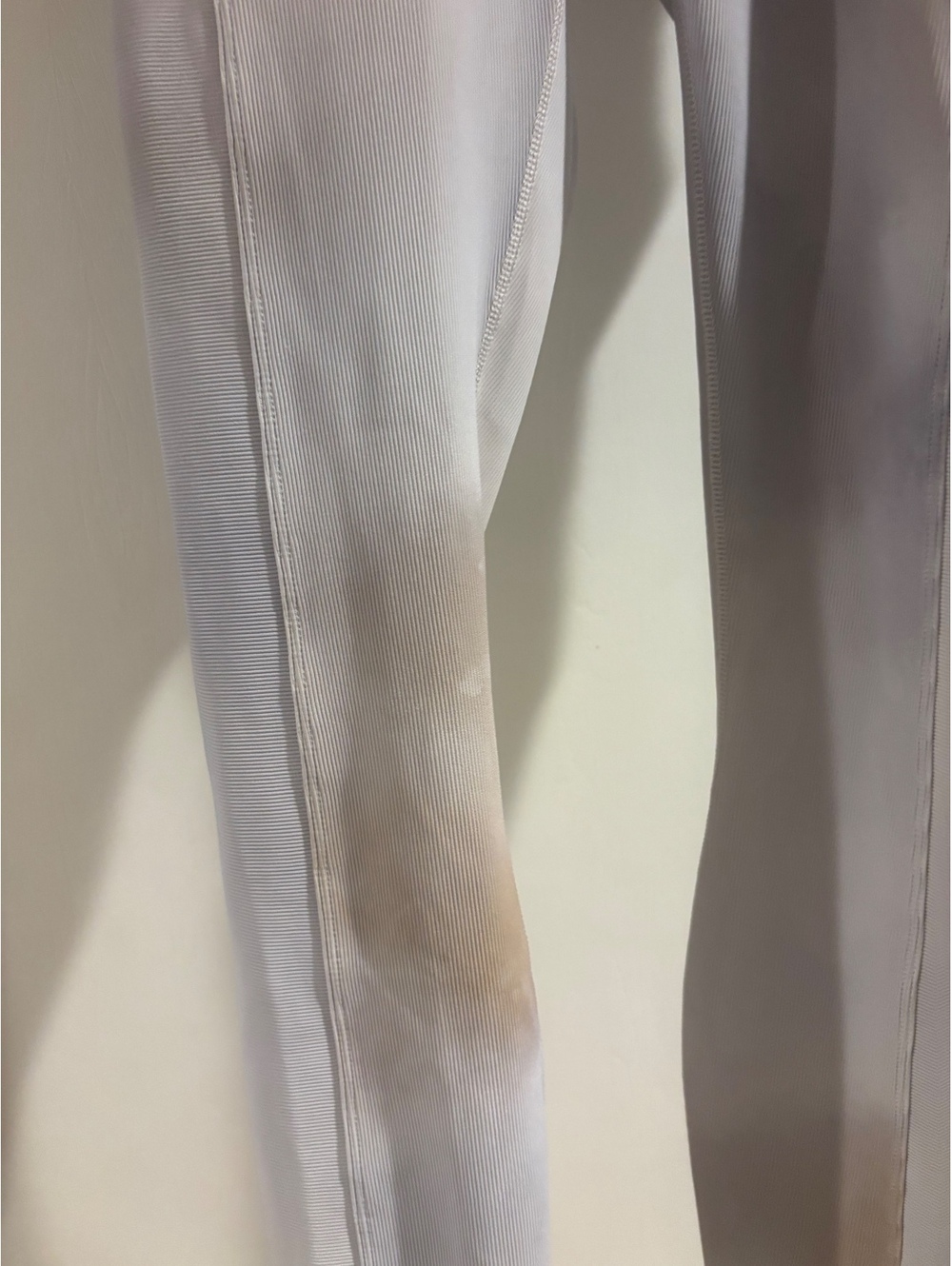 NWT CALIA Essential High Rise Ribbed 7/8 Leggings XS Taupe - Picture 3 of 8